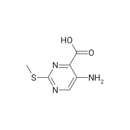 5-Amino-2-(methylthio)pyrimidine-4-carboxylic acid