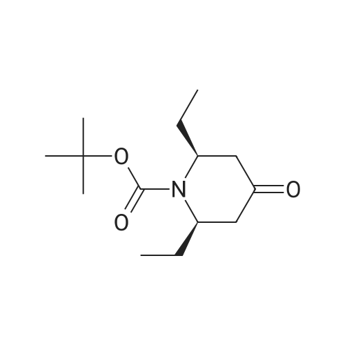(2R,6S)-rel-tert-Butyl 2,6-diethyl-4-oxopiperidine-1-carboxylate