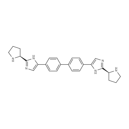 4,4'-Bis(2-((S)-pyrrolidin-2-yl)-1H-imidazol-5-yl)-1,1'-biphenyl