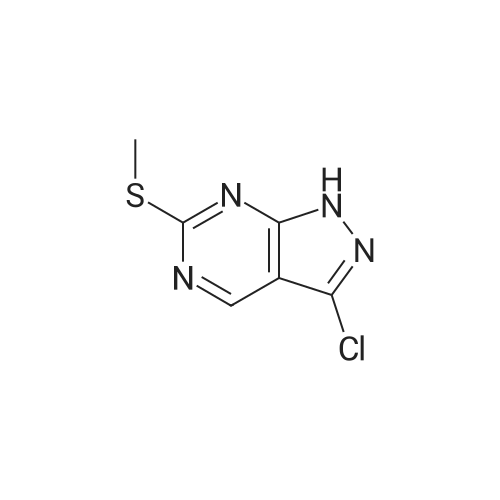 3-Chloro-6-(methylthio)-1H-pyrazolo[3,4-d]pyrimidine