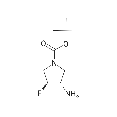 1009075-43-7 (3S,4S)-tert-Butyl 3-amino-4-fluoropyrrolidine-1-carboxylate
