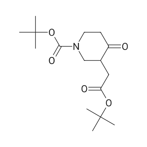 tert-Butyl 3-(2-(tert-butoxy)-2-oxoethyl)-4-oxopiperidine-1-carboxylate