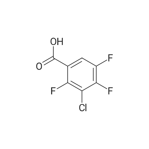 2,4,5-Trifluoro-3-chlorobenzoic acid