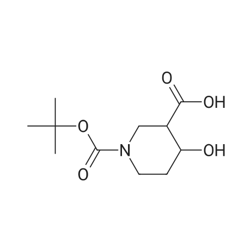 1-(tert-Butoxycarbonyl)-4-hydroxypiperidine-3-carboxylic acid