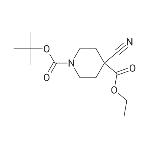 1-tert-Butyl 4-ethyl 4-cyanopiperidine-1,4-dicarboxylate