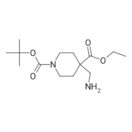 1-tert-Butyl 4-ethyl 4-(aminomethyl)piperidine-1,4-dicarboxylate