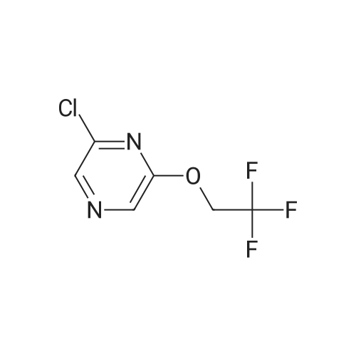 2-Chloro-6-(2,2,2-trifluoroethoxy)pyrazine