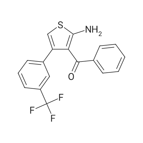 (2-Amino-4-(3-(trifluoromethyl)phenyl)thiophen-3-yl)(phenyl)methanone