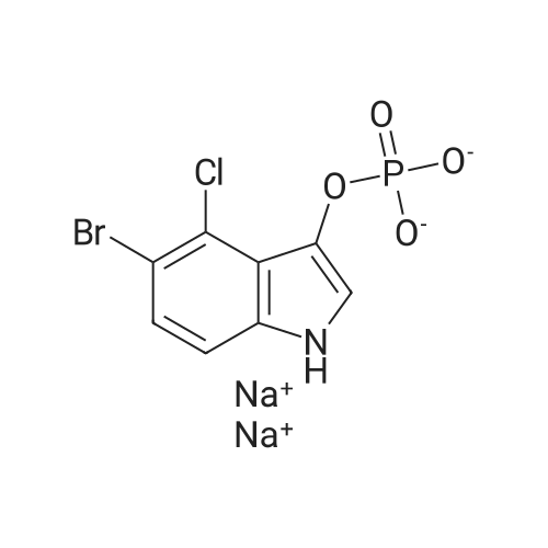 Sodium 5-bromo-4-chloro-1H-indol-3-yl phosphate