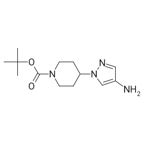 tert-Butyl 4-(4-amino-1H-pyrazol-1-yl)piperidine-1-carboxylate