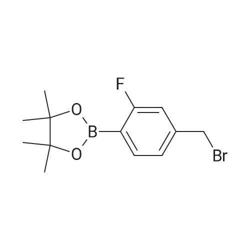 1029439-49-3 2-(4-(Bromomethyl)-2-fluorophenyl)-4,4,5,5-tetramethyl-1,3,2-dioxaborolane