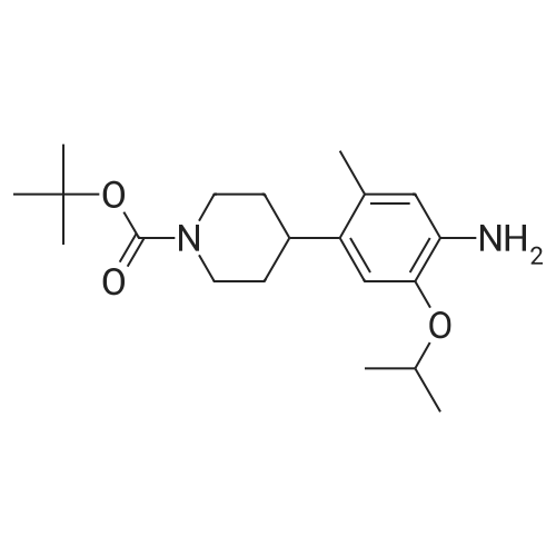 1032903-63-1|tert-Butyl 4-(4-amino-5-isopropoxy-2-methylphenyl)piperidine-1-carboxylate