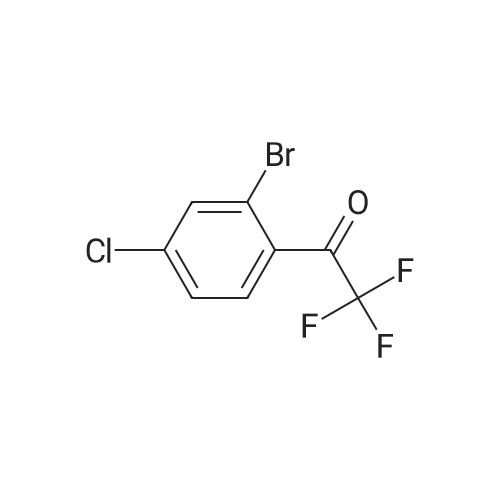 1033805-23-0|1-(2-Bromo-4-chlorophenyl)-2,2,2-trifluoroethanone