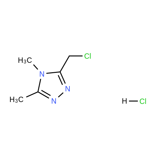 3-(Chloromethyl)-4,5-dimethyl-4H-1,2,4-triazole hydrochloride