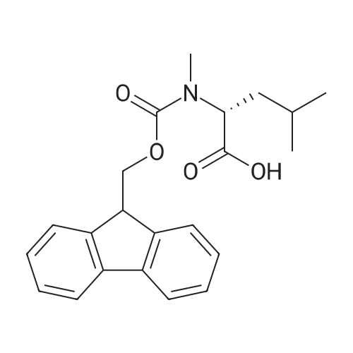 (R)-2-((((9H-Fluoren-9-yl)methoxy)carbonyl)(methyl)amino)-4-methylpentanoic acid
