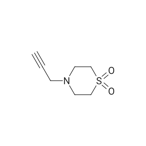 10442-03-2 4-(Prop-2-yn-1-yl)thiomorpholine 1,1-dioxide