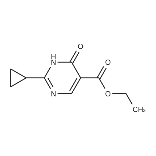 Ethyl 2-cyclopropyl-6-oxo-1,6-dihydropyrimidine-5-carboxylate