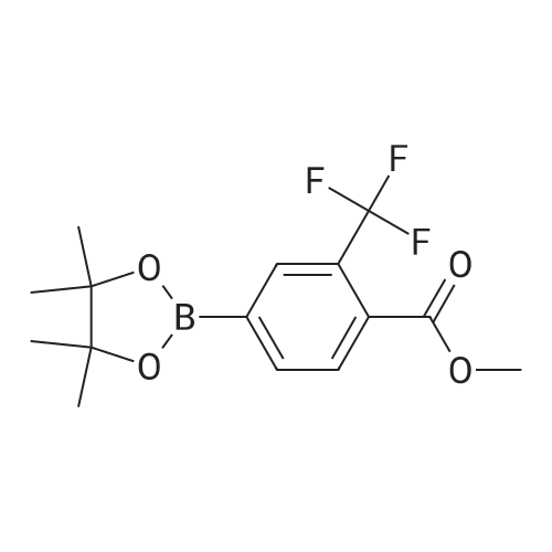 Methyl 4-(4,4,5,5-tetramethyl-1,3,2-dioxaborolan-2-yl)-2-(trifluoromethyl)benzoate
