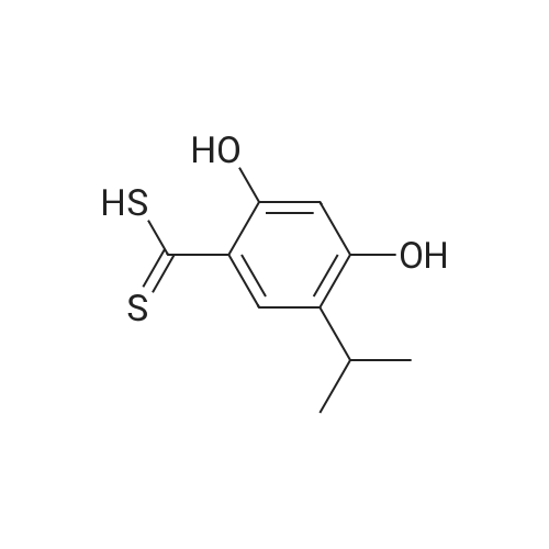 2,4-Dihydroxy-5-isopropylbenzodithioic acid