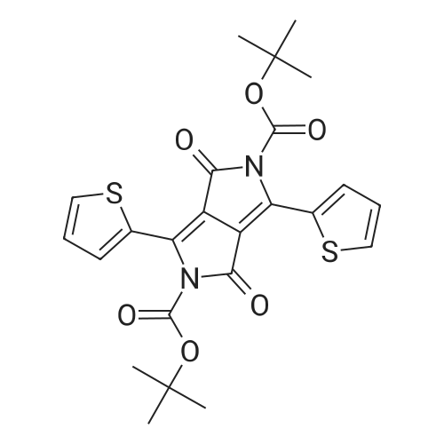 Di-tert-butyl 1,4-dioxo-3,6-di(thiophen-2-yl)pyrrolo[3,4-c]pyrrole-2,5(1H,4H)-dicarboxylate