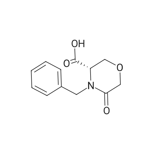 (S)-4-Benzyl-5-oxomorpholine-3-carboxylic acid