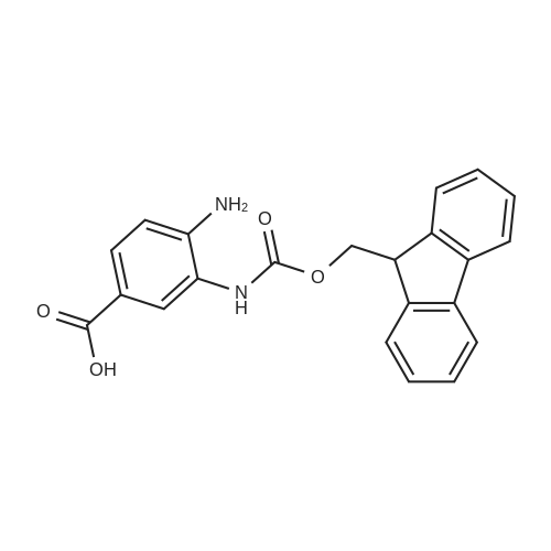 3-((((9H-Fluoren-9-yl)methoxy)carbonyl)amino)-4-aminobenzoic acid