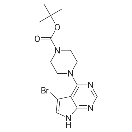 4-(4-Boc-1-piperazinyl)-5-bromo-7H-pyrrolo[2,3-d]pyrimidine