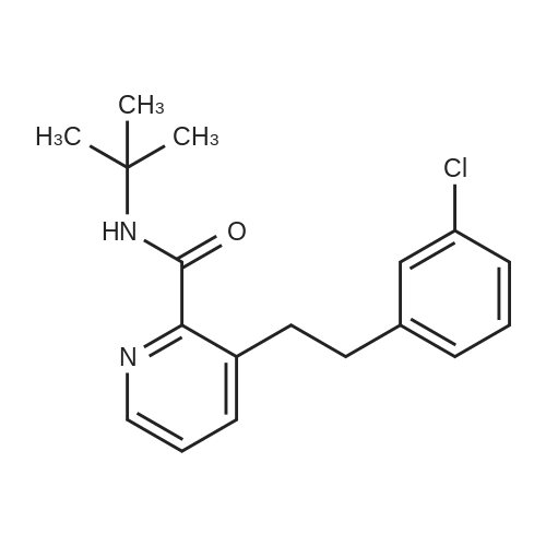 107285-30-3|N-(tert-Butyl)-3-(3-chlorophenethyl)picolinamide