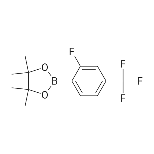 2-(2-Fluoro-4-(trifluoromethyl)phenyl)-4,4,5,5-tetramethyl-1,3,2-dioxaborolane
