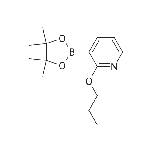 1073371-87-5 2-Propoxy-3-(4,4,5,5-tetramethyl-1,3,2-dioxaborolan-2-yl)pyridine