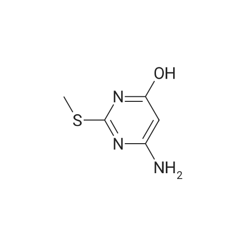 6-Amino-2-(methylthio)pyrimidin-4-ol