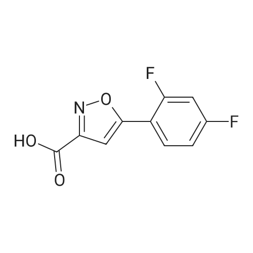 5-(2,4-Difluorophenyl)isoxazole-3-carboxylic acid