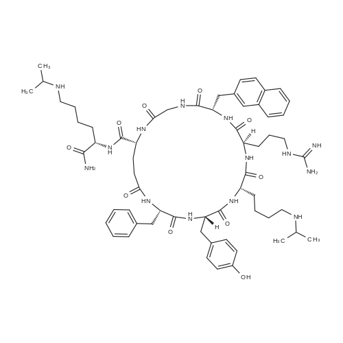 (2S,5S,8S,11R,14S,20R)-N-((S)-1-Amino-6-(isopropylamino)-1-oxohexan-2-yl)-2-benzyl-11-(3-guanidinopr