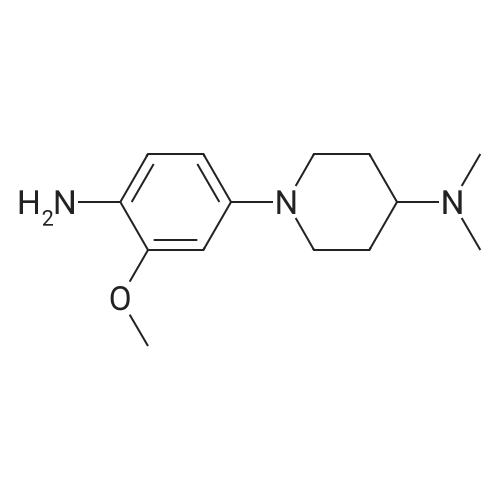 1-(4-Amino-3-methoxyphenyl)-N,N-dimethylpiperidin-4-amine