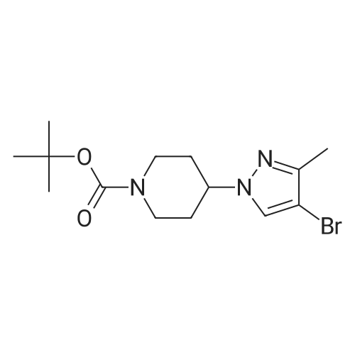 tert-Butyl 4-(4-bromo-3-methyl-1H-pyrazol-1-yl)piperidine-1-carboxylate