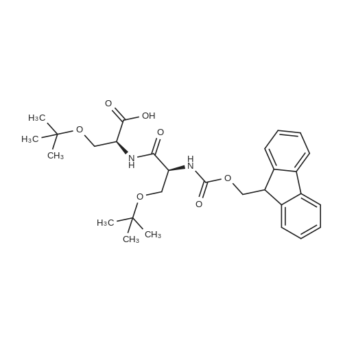 N-(N-(((9H-Fluoren-9-yl)methoxy)carbonyl)-O-(tert-butyl)-L-seryl)-O-(tert-butyl)-L-serine
