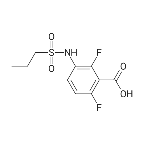 1103234-56-5|2,6-Difluoro-3-(propylsulfonamido)benzoic acid