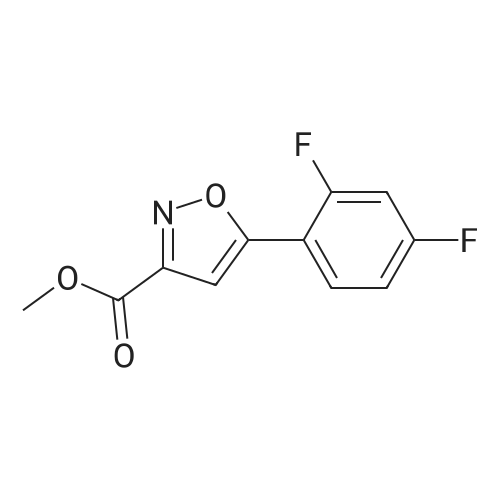 1105191-49-8 Methyl 5-(2,4-difluorophenyl)isoxazole-3-carboxylate