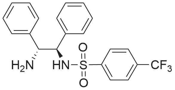 N-((1R,2R)-2-Amino-1,2-diphenylethyl)-4-(trifluoromethyl)benzenesulfonamide