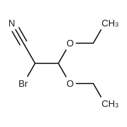 2-Bromo-3,3-diethoxypropanenitrile
