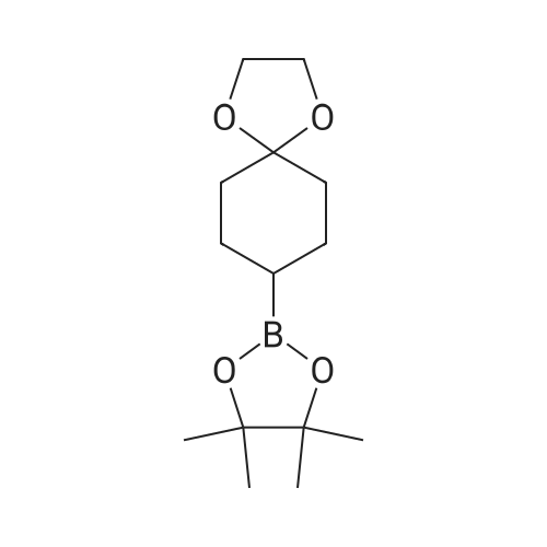 4,4,5,5-Tetramethyl-2-(1,4-dioxaspiro[4.5]decan-8-yl)-1,3,2-dioxaborolane