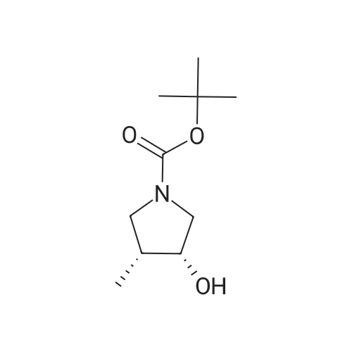 (3R,4R)-rel-tert-Butyl 3-hydroxy-4-methylpyrrolidine-1-carboxylate