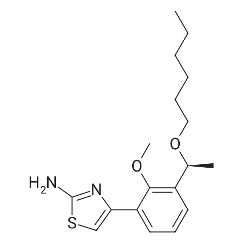 (S)-4-(3-(1-(Hexyloxy)ethyl)-2-methoxyphenyl)thiazol-2-amine