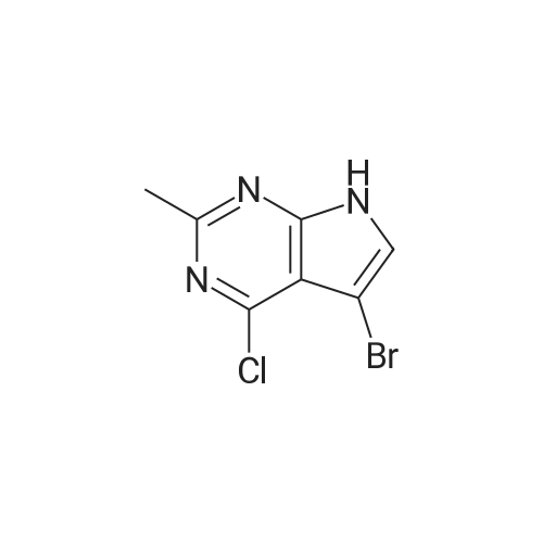 5-Bromo-4-chloro-2-methyl-7H-pyrrolo[2,3-d]pyrimidine