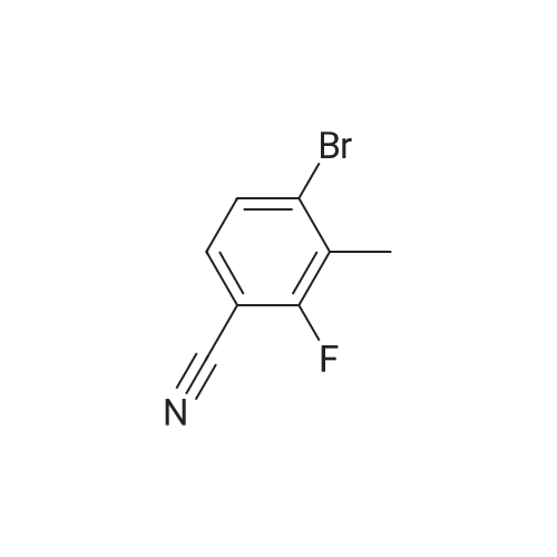 4-Bromo-2-fluoro-3-methylbenzonitrile