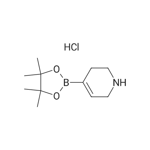 4-(4,4,5,5-Tetramethyl-1,3,2-dioxaborolan-2-yl)-1,2,3,6-tetrahydropyridine hydrochloride