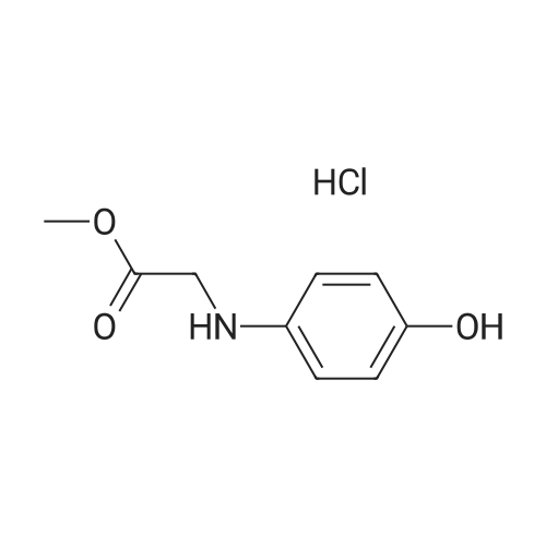 Methyl 2-((4-hydroxyphenyl)amino)acetate hydrochloride