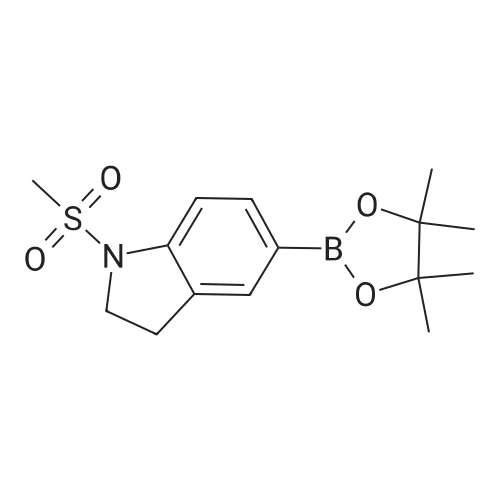 1132944-44-5 1-(Methylsulfonyl)-5-(4,4,5,5-tetramethyl-1,3,2-dioxaborolan-2-yl)indoline