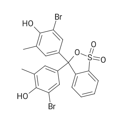 3,3-Bis(3-bromo-4-hydroxy-5-methylphenyl)-3H-benzo[c][1,2]oxathiole 1,1-dioxide