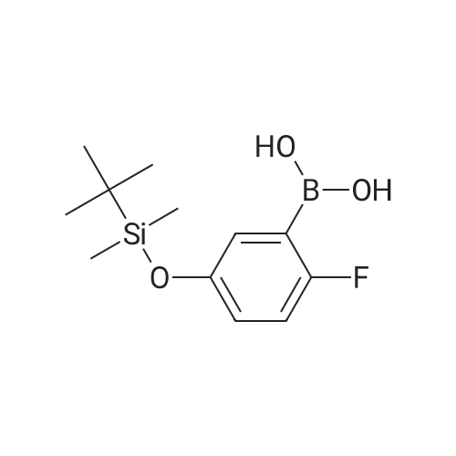1150114-53-6 (5-((tert-Butyldimethylsilyl)oxy)-2-fluorophenyl)boronic acid